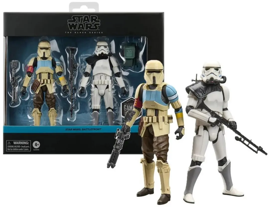 Hasbro Star Wars Battlefront Black Series Scarif & Magma Stormtrooper 2-Pack