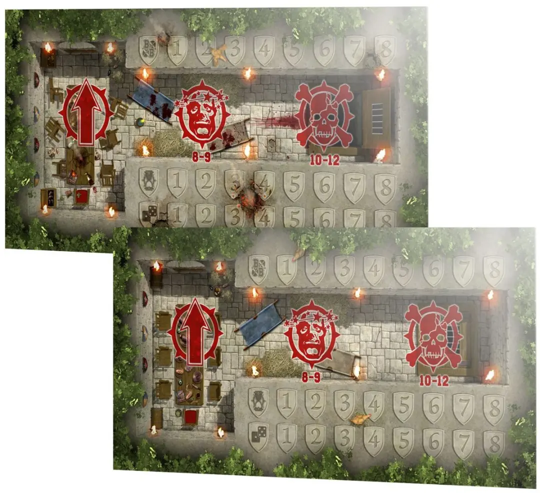 Games Workshop Blood Bowl Seconde Saison Bretonnien Pitch & Dugouts - afbeelding 6 van 6