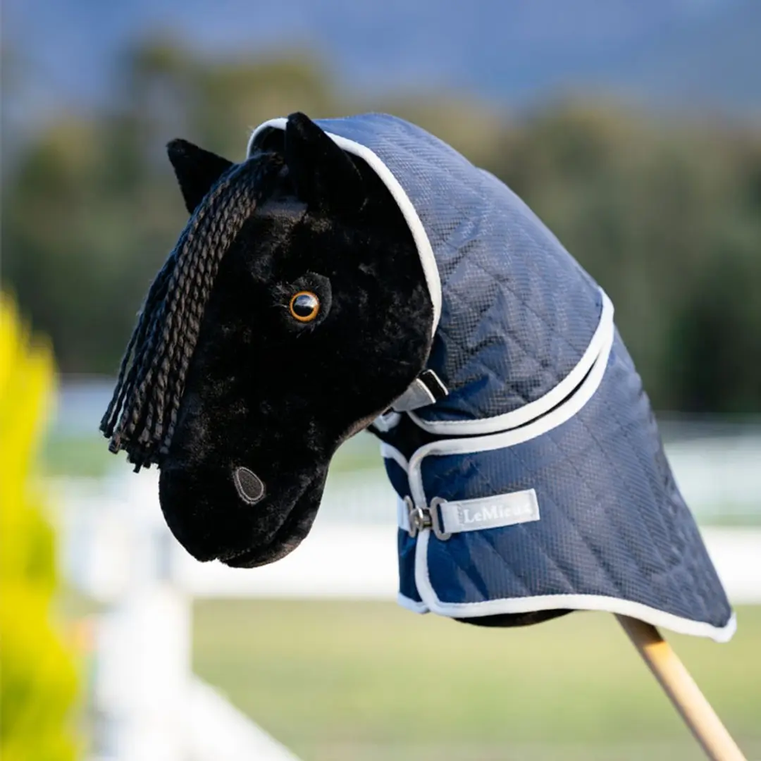 LeMieux Hobby Horse Staldeken Blauw - afbeelding 3 van 4