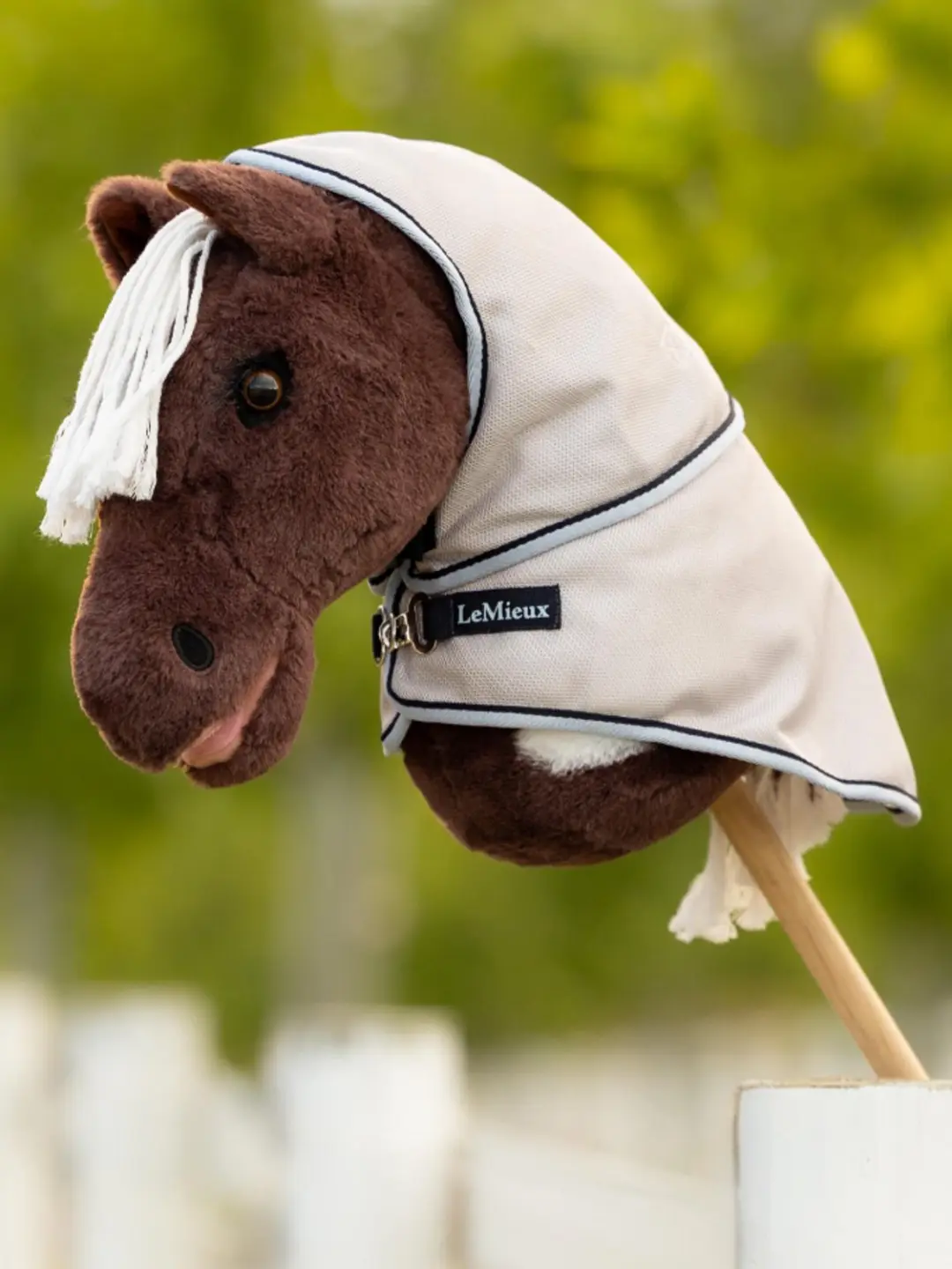 LeMieux Hobby Horse Vliegenmasker Grijs - afbeelding 2 van 2