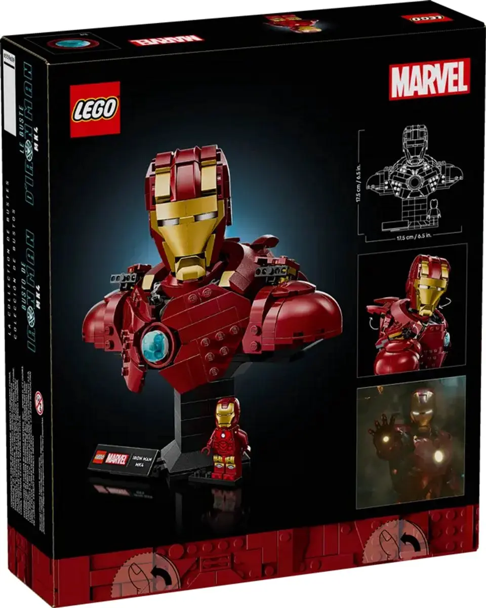 LEGO Marvel Iron Man MK4 Buste 76327