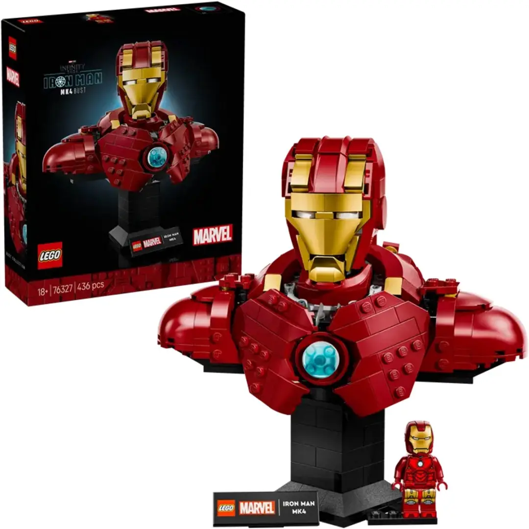 LEGO Marvel Iron Man MK4 Buste 76327 - afbeelding 2 van 3