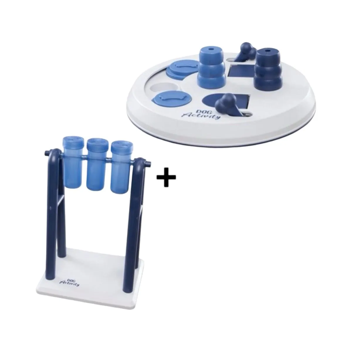 Trixie Dog Activity Combideal - Turn Around & Flip Board - Hondenpuzzel - 2 Stuks