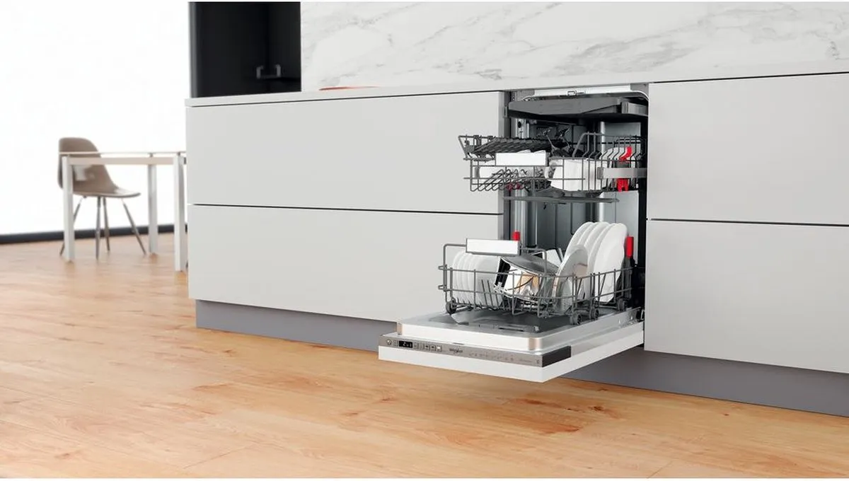 Whirlpool WSIO 3O34 PFE X Inbouwvaatwasser 10 Couverts