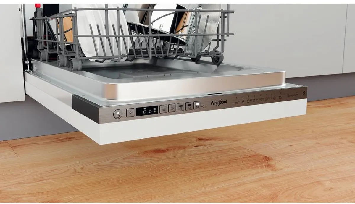 Whirlpool WSIO 3O34 PFE X Inbouwvaatwasser 10 Couverts - afbeelding 6 van 6