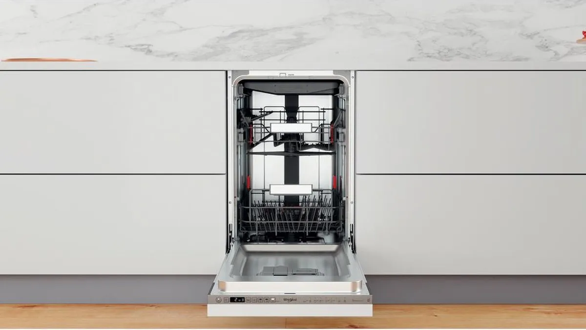 Whirlpool WSIO 3O34 PFE X Inbouwvaatwasser 10 Couverts