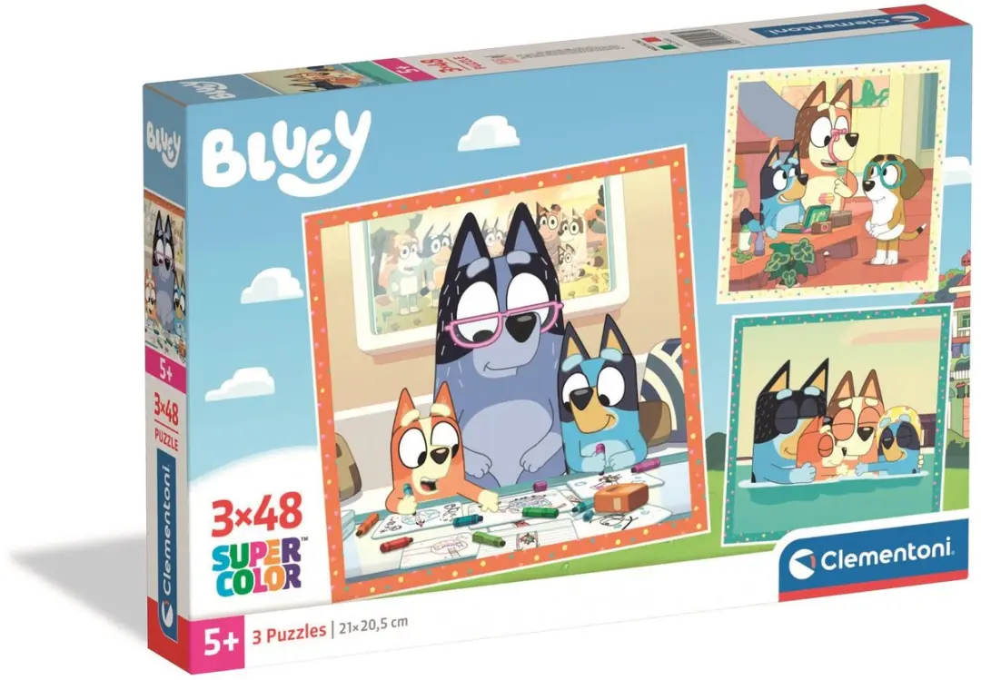 Clementoni Kinderpuzzels Bluey