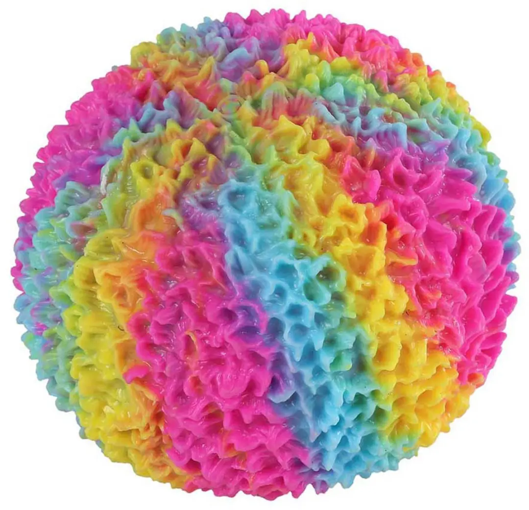 VAN MANEN Pufferbal Funky Mania 18cm - Meerkleurig - afbeelding 3 van 6