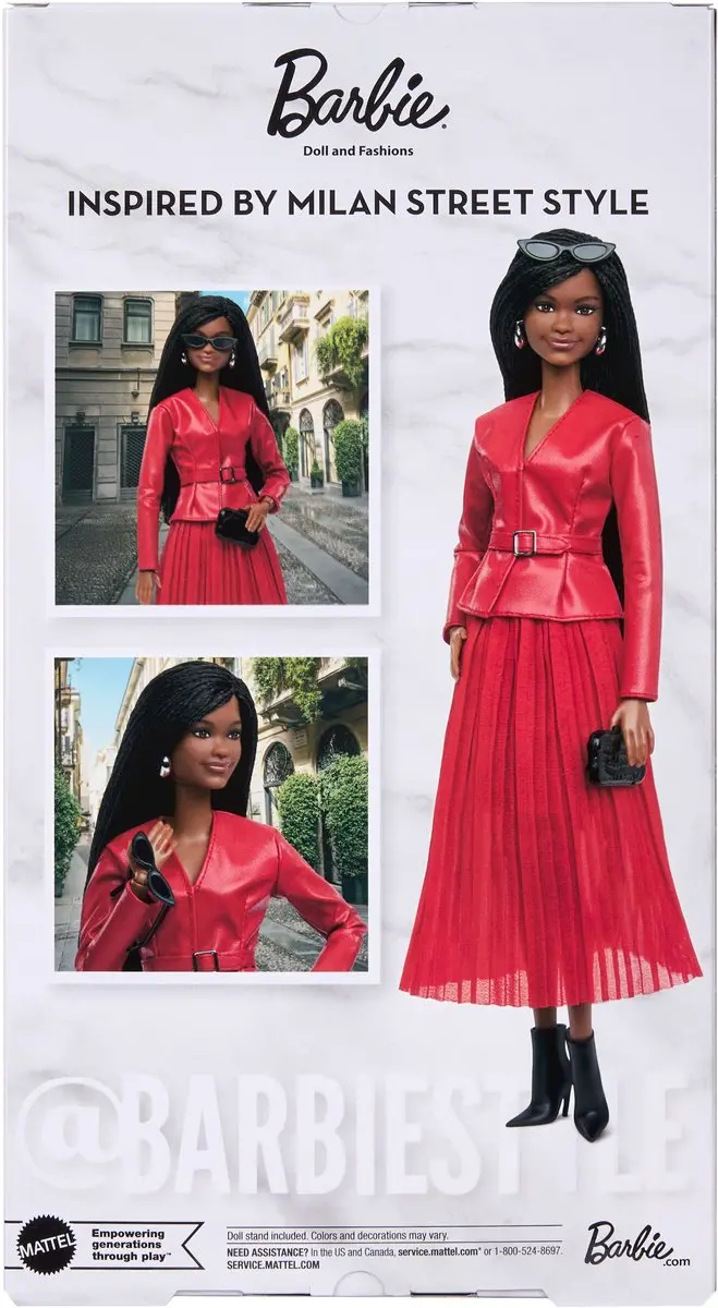 Barbie Bstyle Fashion Week Milan Pop - Rood - afbeelding 5 van 6