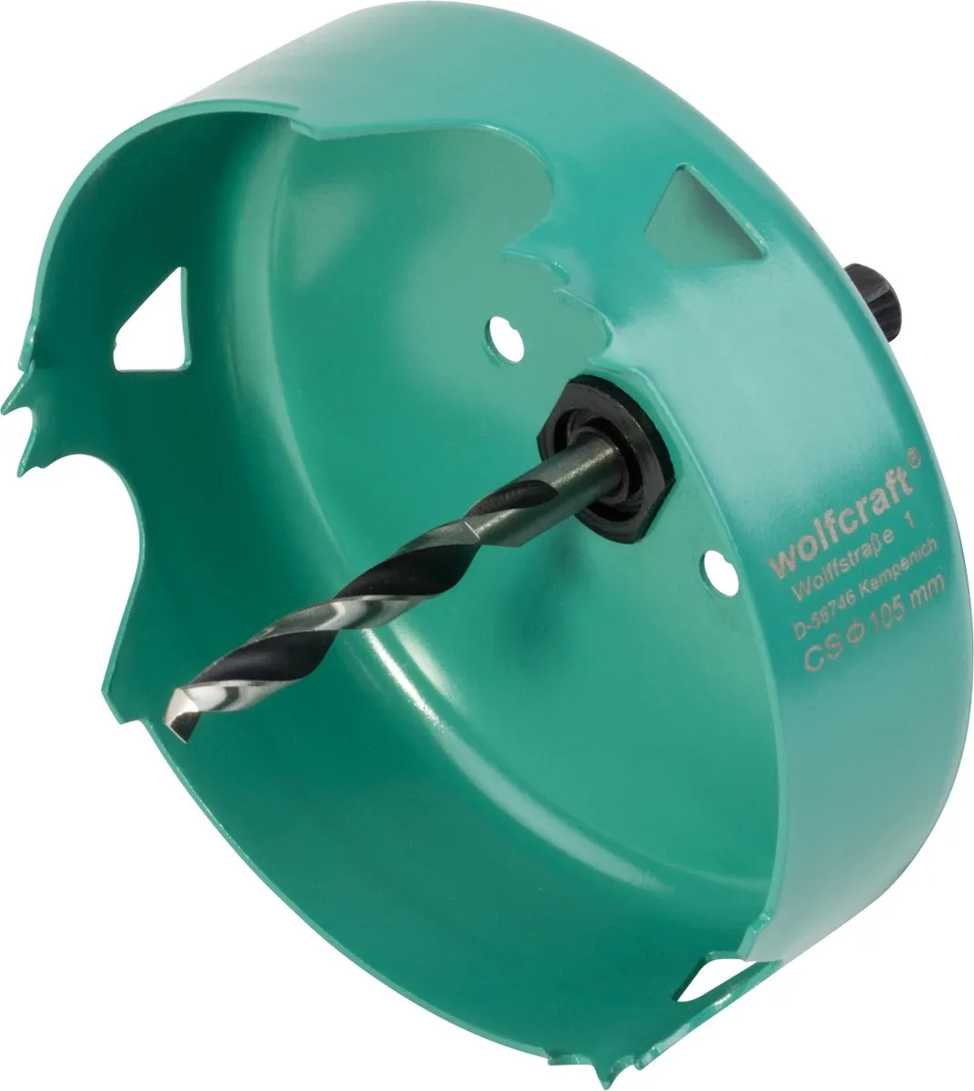 Wolfcraft Carbonstalen Gatenzaag Ø105mm 5972000
