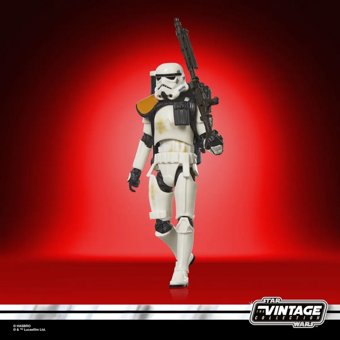 Star Wars Vintage Sandtrooper Squad Leader Actiefiguur 10cm - afbeelding 6 van 6