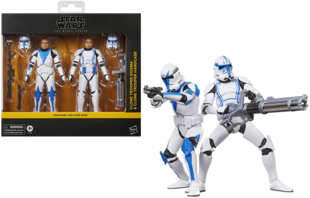 Hasbro Star Wars Black Series Clone Trooper Dogma & Hardcase 2-pack - afbeelding 2 van 3