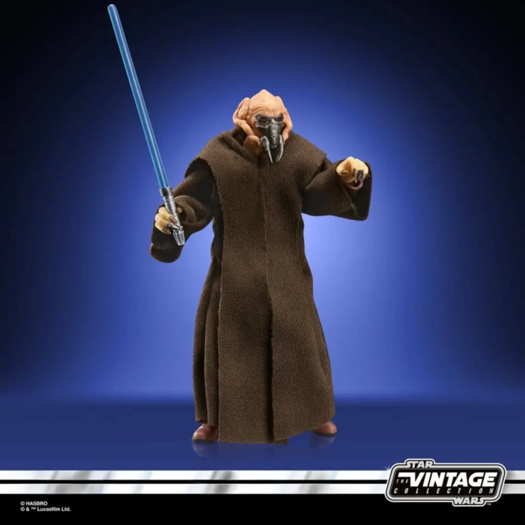 Hasbro Star Wars Episode II Vintage Collection Plo Koon 10cm - afbeelding 4 van 6