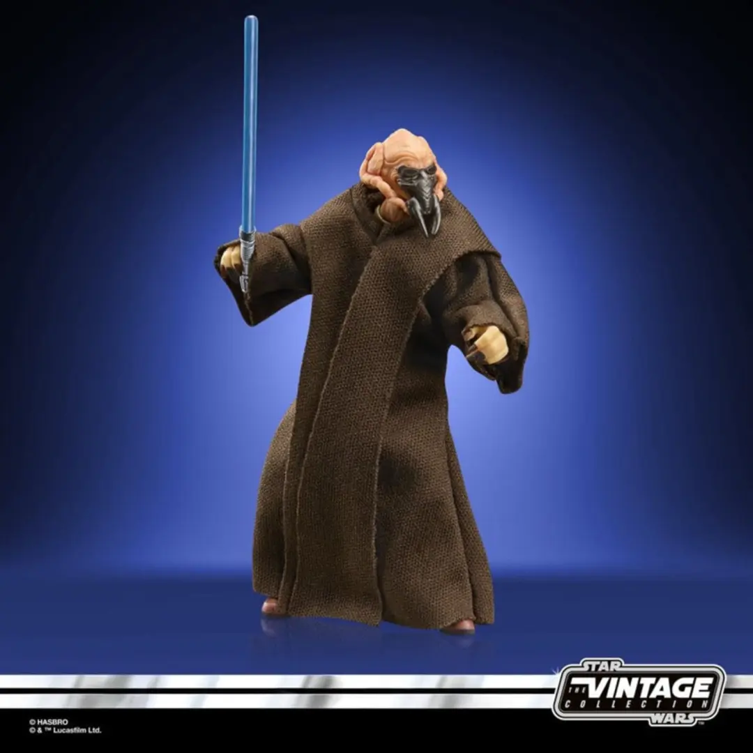 Hasbro Star Wars Episode II Vintage Collection Plo Koon 10cm - afbeelding 3 van 6