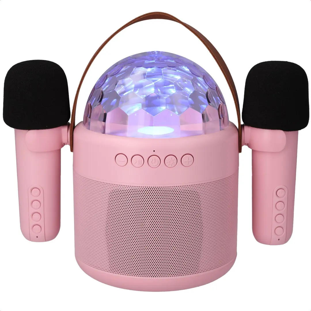 imoshion Sing & Shine Karaoke set - 2 Microfoons Roze