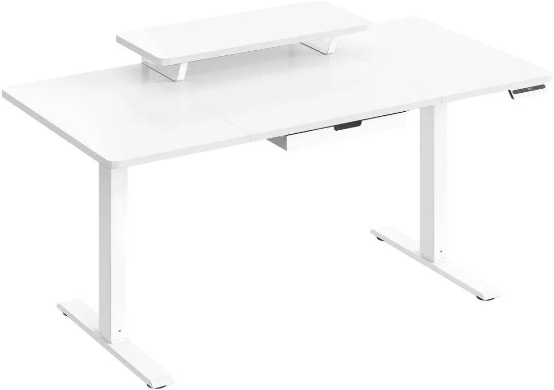 In hoogte verstelbaar bureau