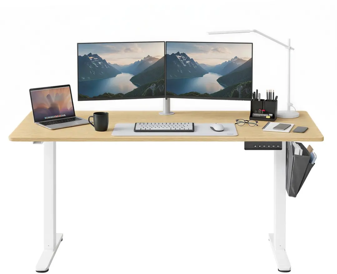 Songmics LSDB35136Y01 Elektrisch Zit-Sta Bureau 160x70cm