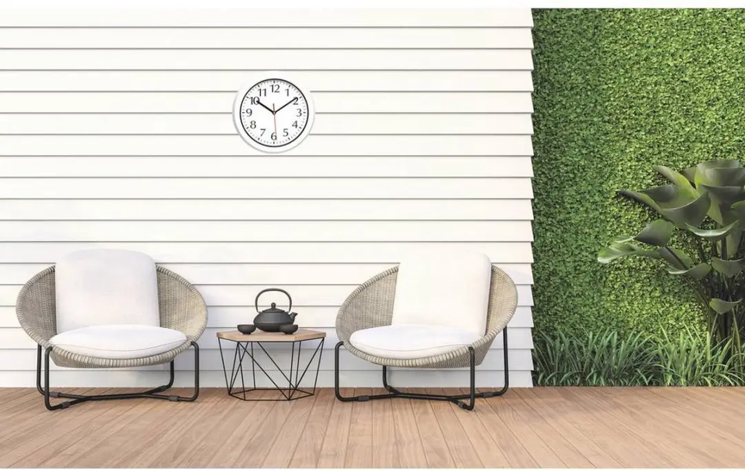 TFA Dostmann 60.3542.02 Wandklok 30cm Wit - afbeelding 3 van 3
