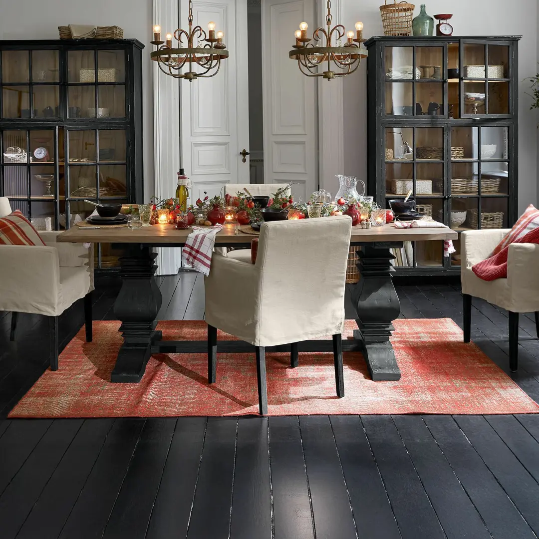 Loberon Quillancourt Tafel - 6 Personen - Bruin - afbeelding 6 van 6