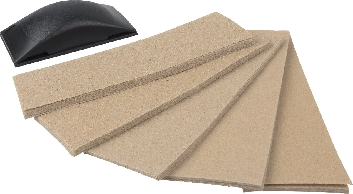 Wolfcraft Handschuurblok Handschuurset 51-delig 2898000
