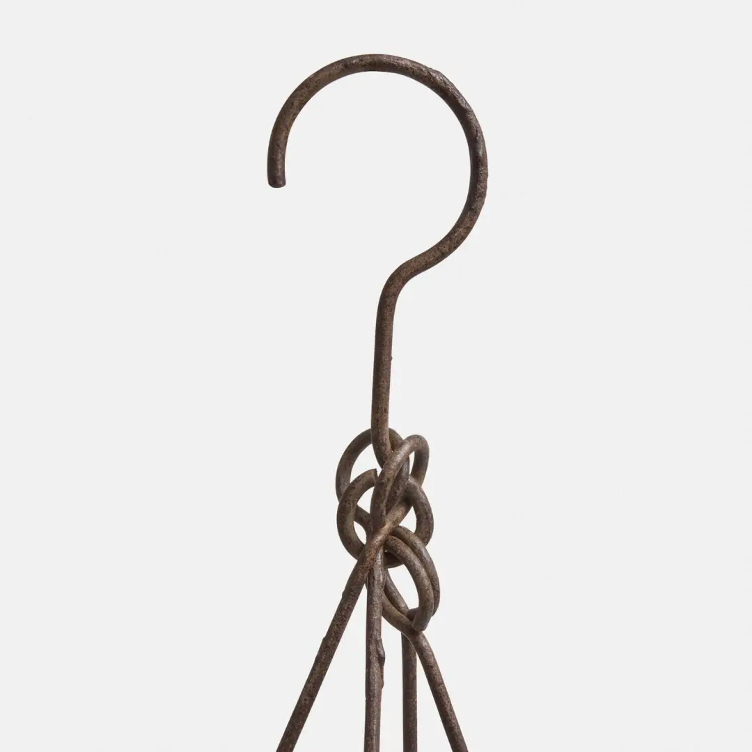 Loberon Lorcavina Kaarsenkrans - 60cm Antiekbruin - afbeelding 5 van 5