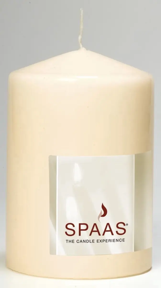 Spaas Stompkaars 10x15cm Ivoor - afbeelding 2 van 2