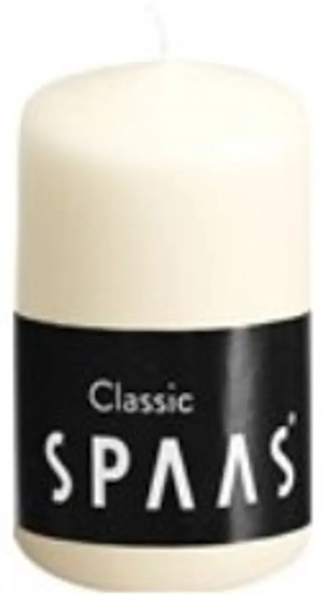 Spaas Cylinder 6x10cm Ivoor