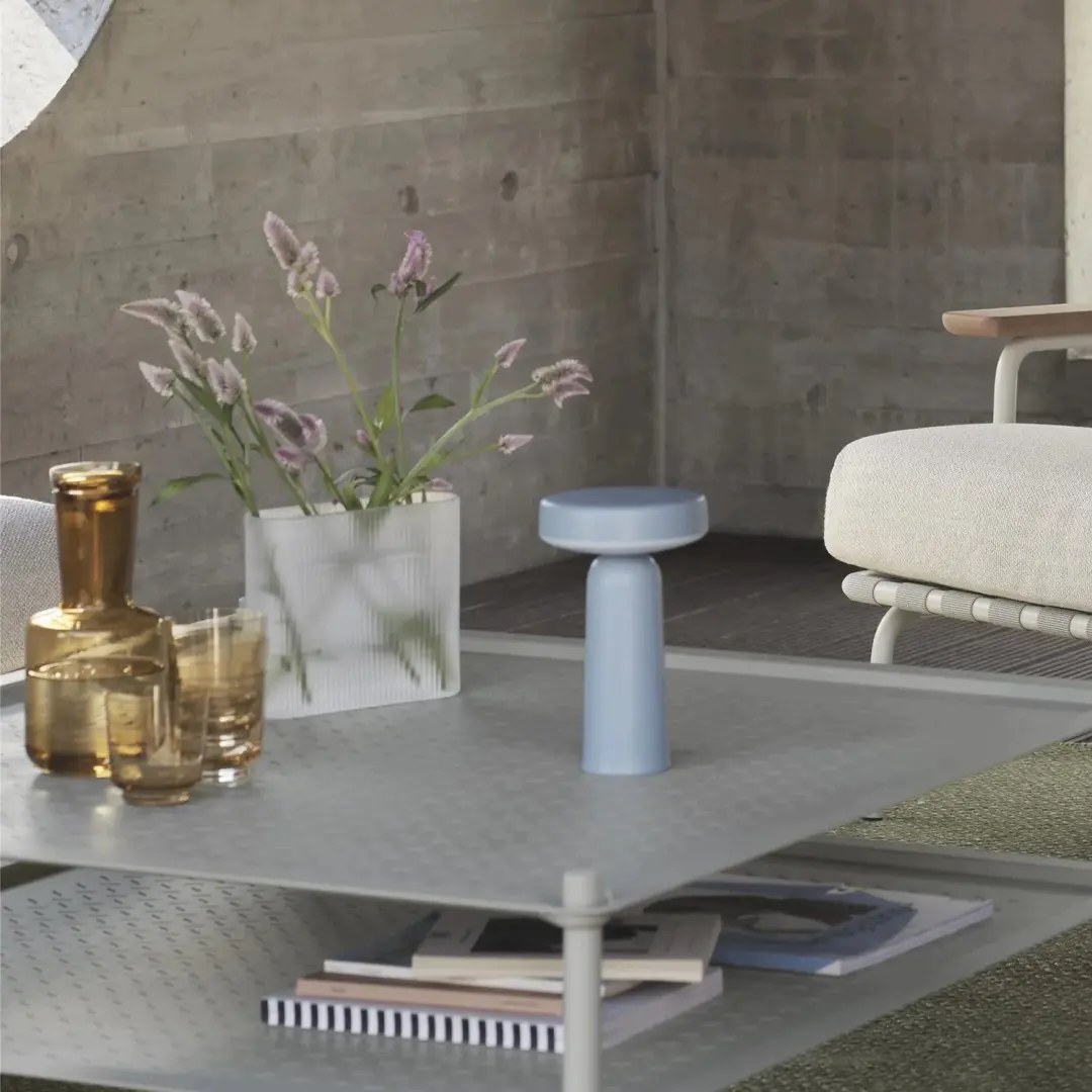 Muuto Ridge Glazen Vaas 16,5 cm