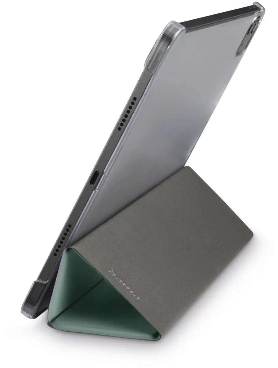 Hama Fold Clear Tablethoesje - 11" iPad Pro - Transparant Groen