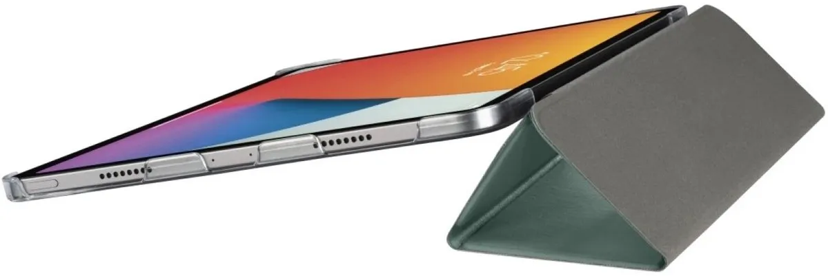 Hama Fold Clear Tablethoesje - 11" iPad Pro - Transparant Groen - afbeelding 6 van 6