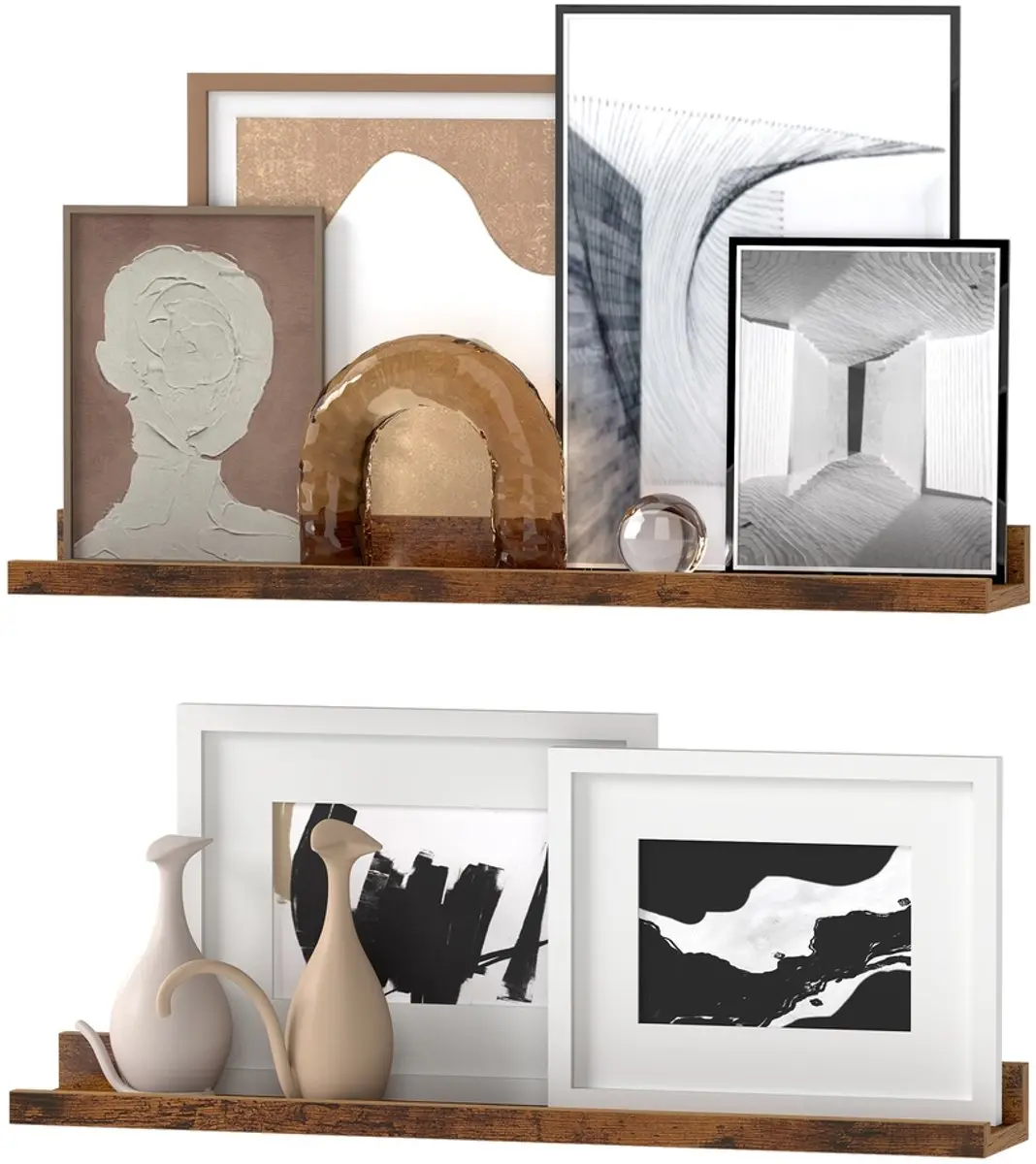 Wandplanken set van 2