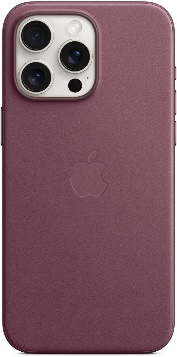 Apple FineWoven Hoesje MT4X3ZM/A - iPhone 15 Pro Max - Mulberry