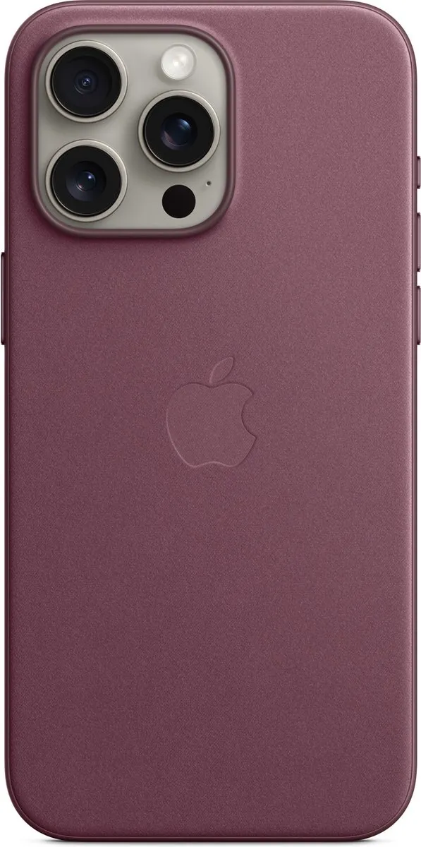 Apple FineWoven Hoesje MT4X3ZM/A - iPhone 15 Pro Max - Mulberry