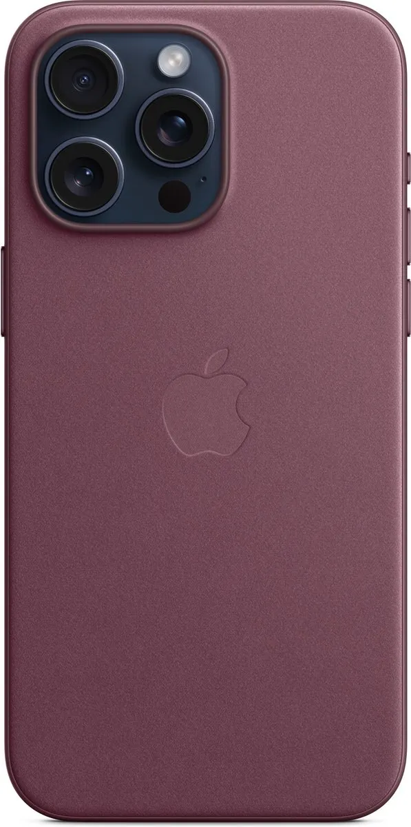 Apple FineWoven Hoesje MT4X3ZM/A - iPhone 15 Pro Max - Mulberry