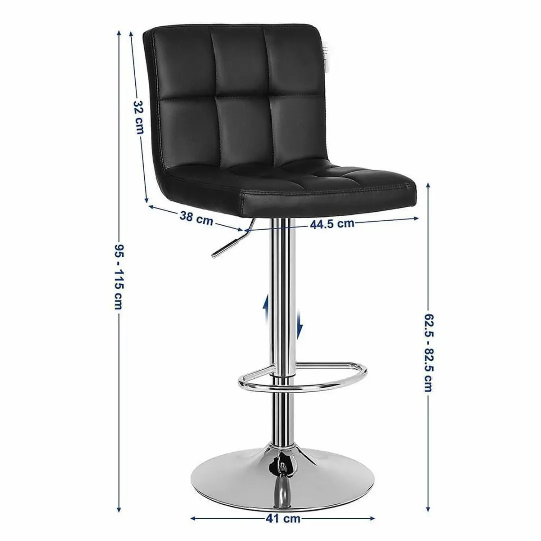 Songmics Jenna Barkrukken - Set van 2 - afbeelding 5 van 6