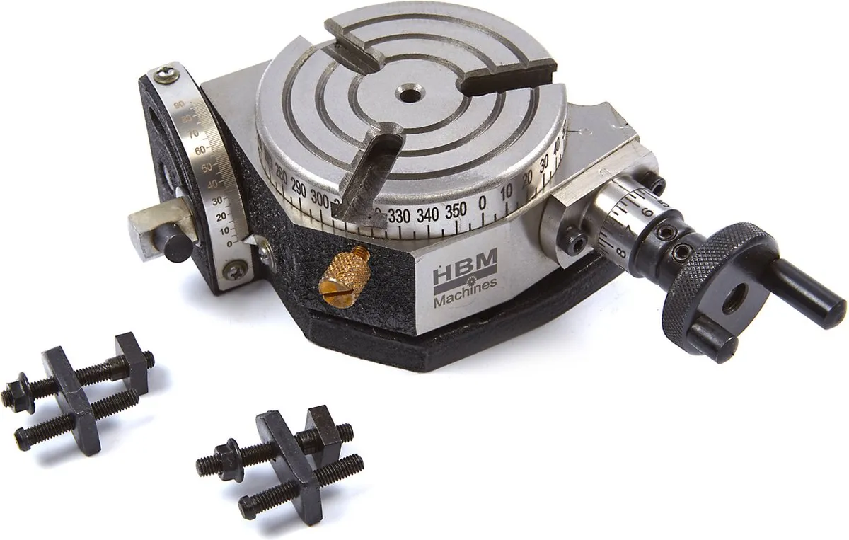 HBM 75mm Kantelbare Verdeeltafel - Metaal - Ø7.5cm
