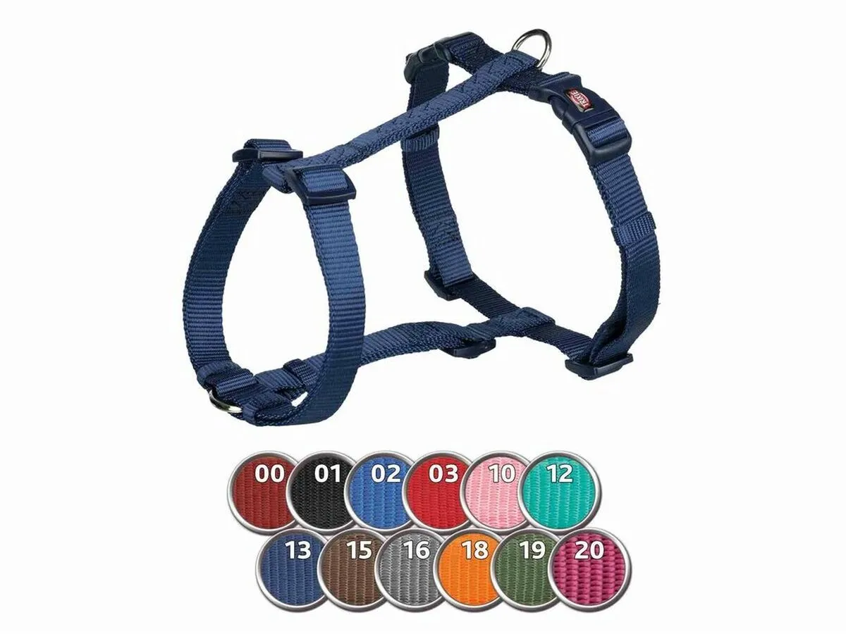 Trixie Premium Hondentuig H Royal Zwart - 20-32cm - afbeelding 3 van 4