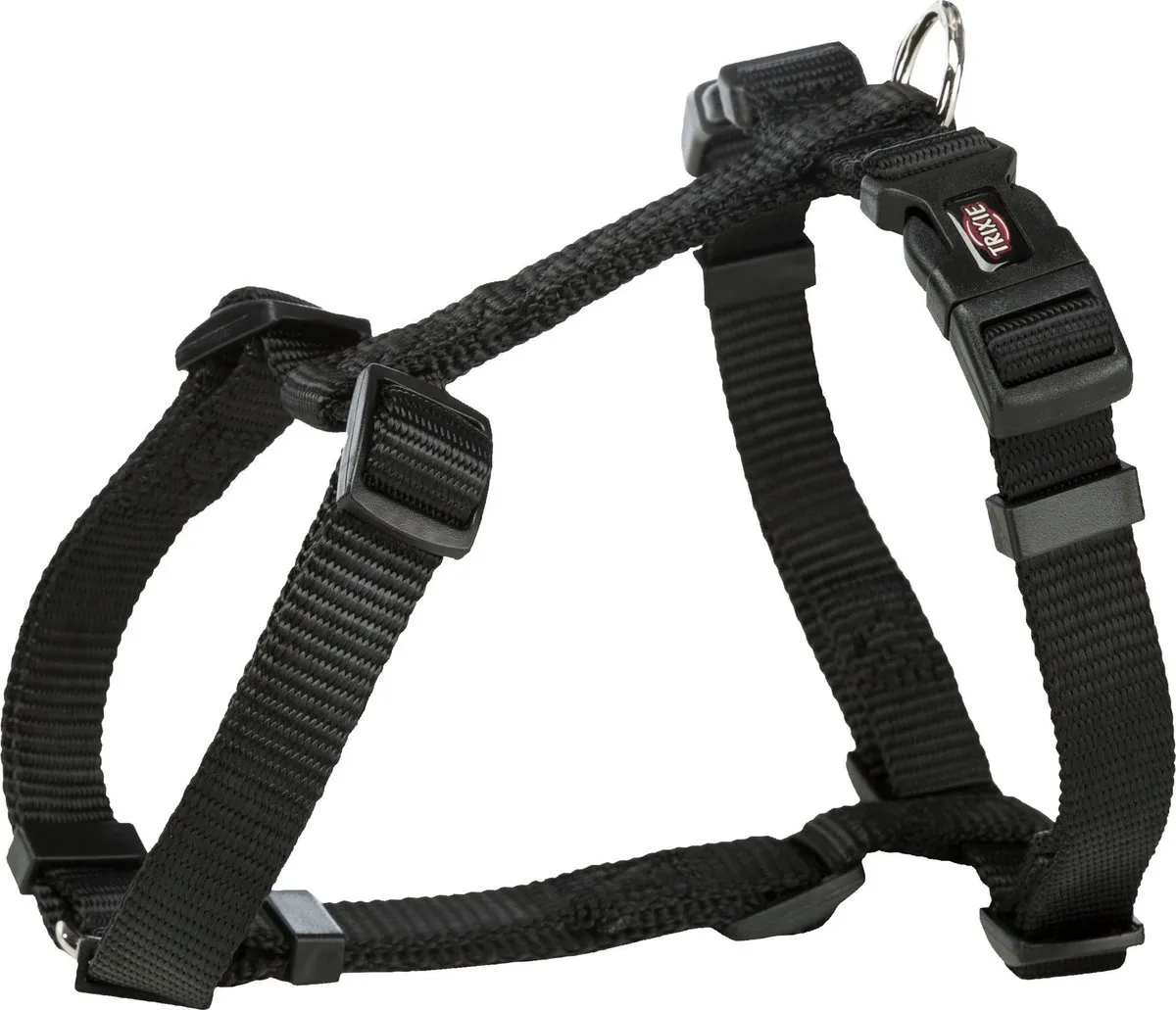 Trixie Premium Hondentuig H Royal Zwart - 20-32cm - afbeelding 4 van 4