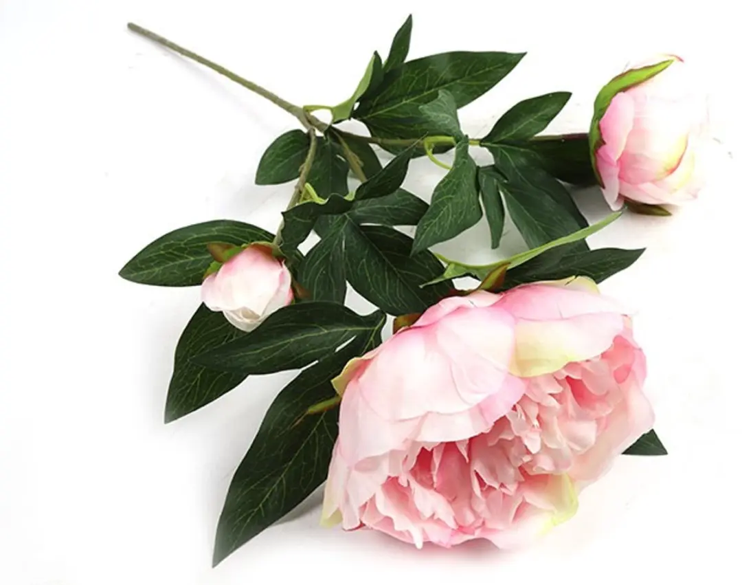 Countryfield Paeonia Kunstbloem Roze - afbeelding 2 van 2