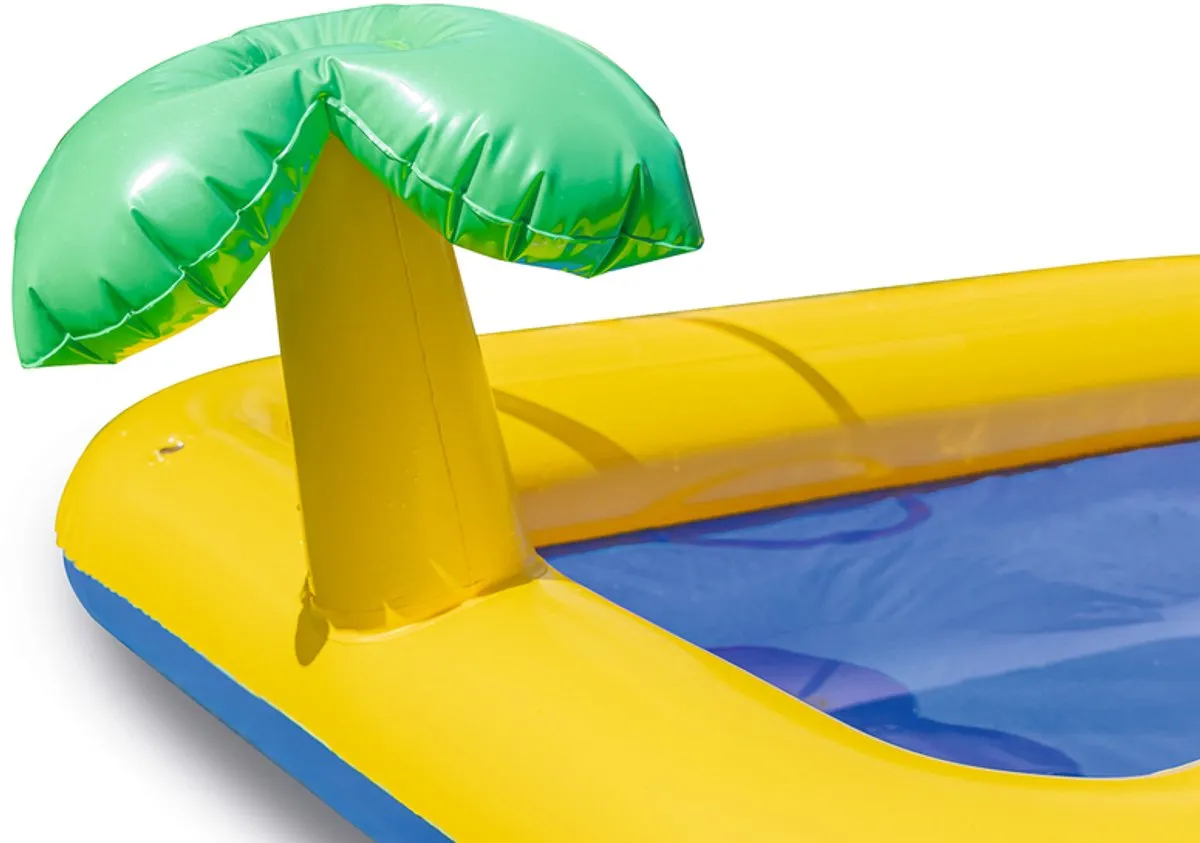 Beeztees Palmy Hondenzwembad - 163x100x47cm - Geel