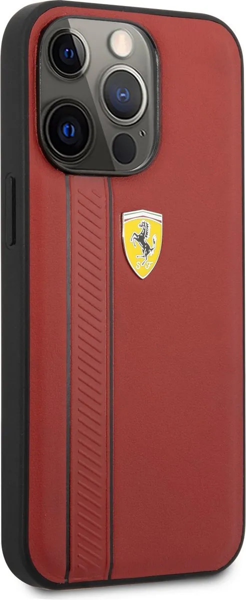 Ferrari Telefoonhoesje iPhone 13 Pro Max - Rood - MagSafe