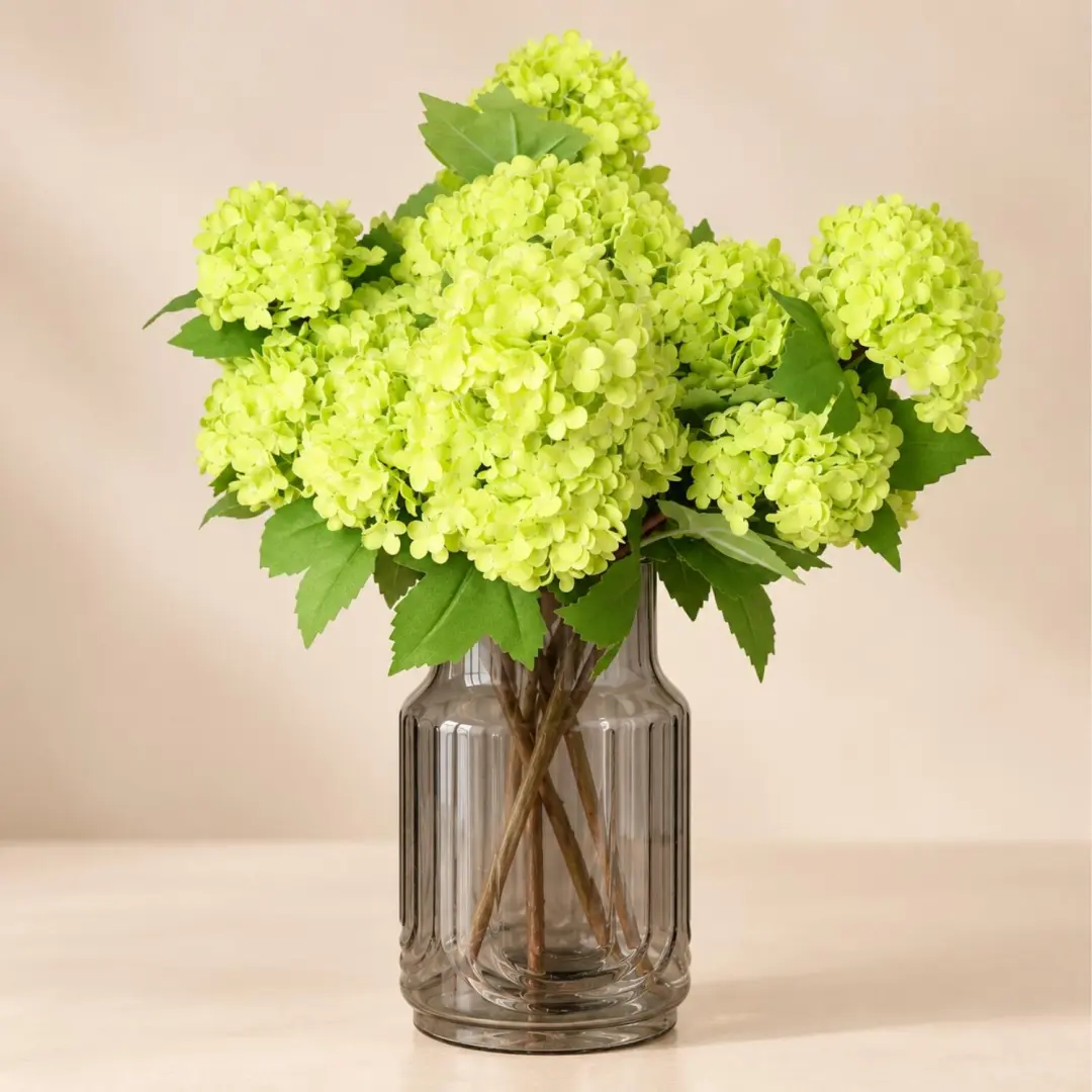 Bellatio Design Kunstbloem Viburnum / sneeuwbal