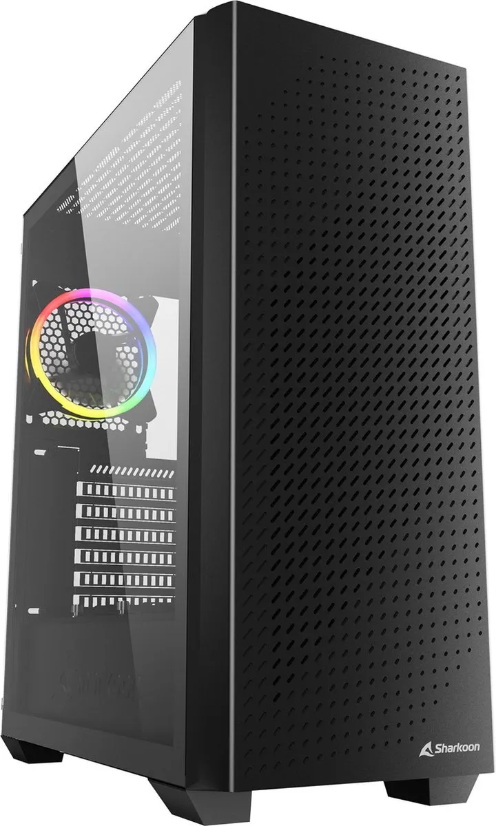 Sharkoon VS9 RGB Towermodel ATX - Zwart