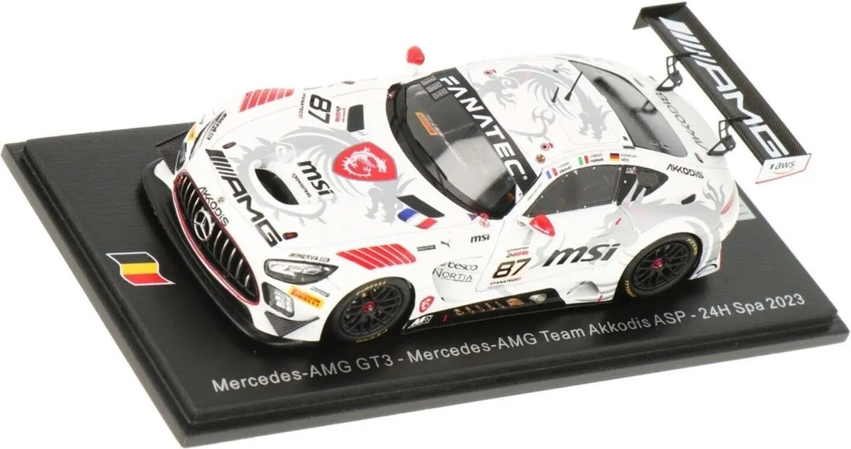 Mercedes-AMG GT3 Team Akkodis ASP #87 24H Spa 2023