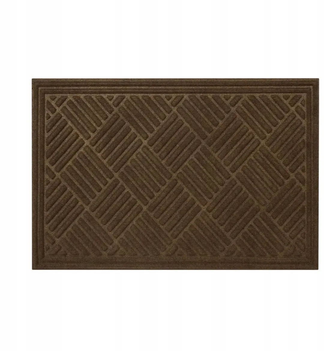 Merkloze Binnendeurmat Rib 90x60 cm