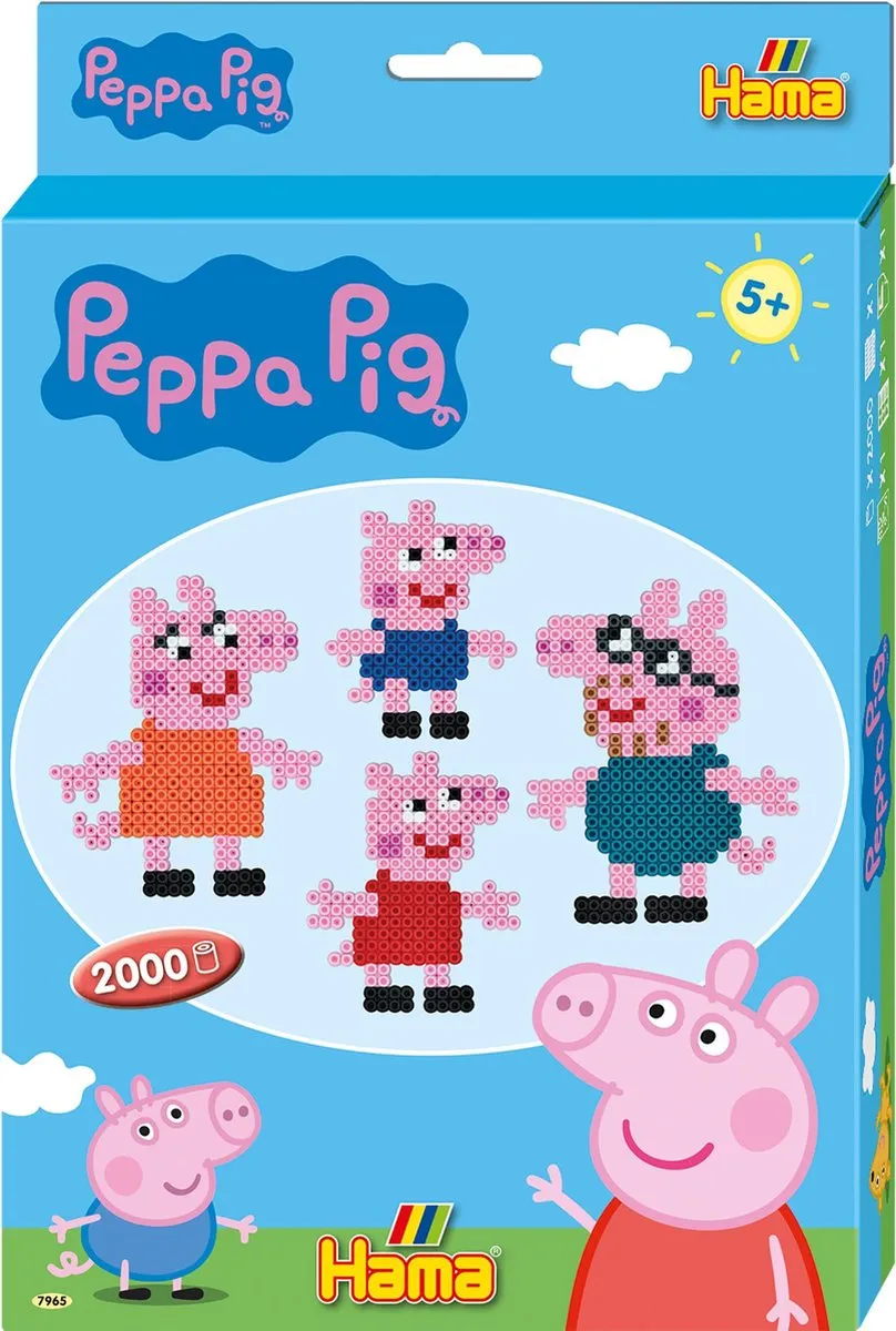 Hama Strijkkralenset Peppa Pig - 2000 Stuks - afbeelding 6 van 6