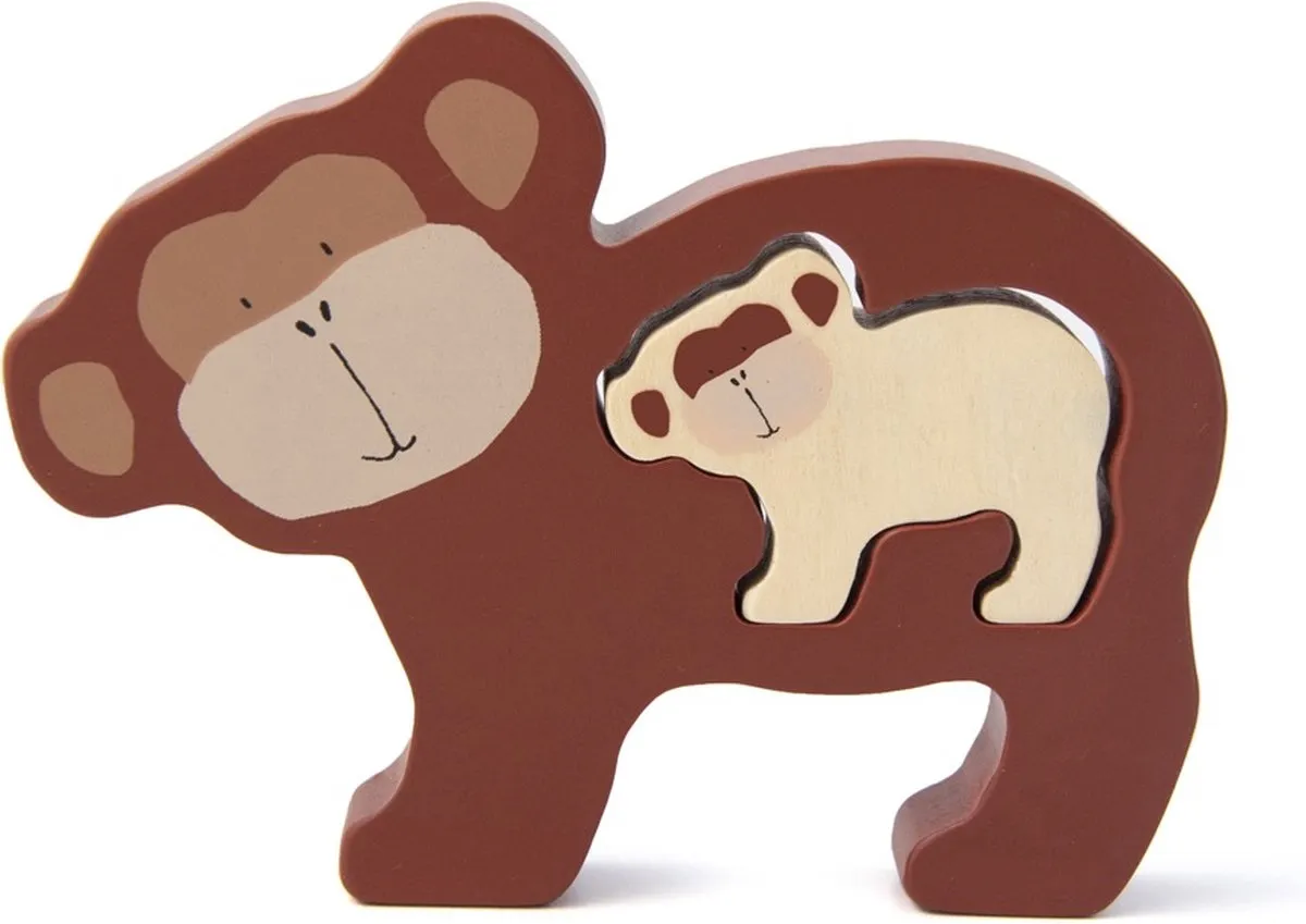 Trixie Houten Babypuzzel Mr. Monkey