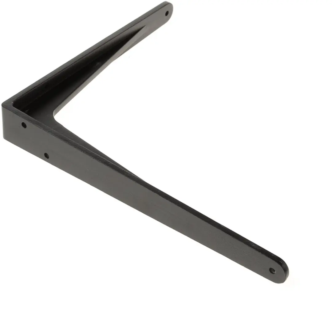 Dulimex Herakles Plankdrager 290x240mm - Aluminium zwart - afbeelding 2 van 3