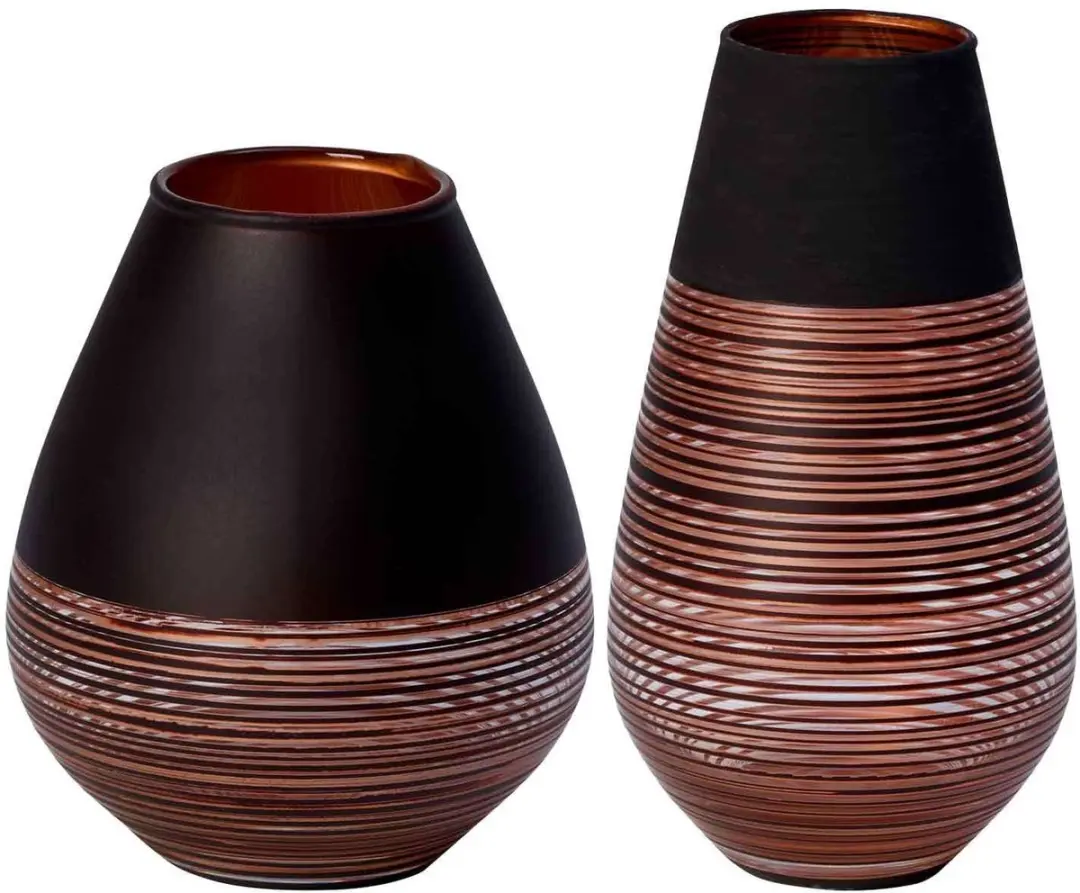 Vasen-Set Soliflor Manufacture Swirl Set van 2