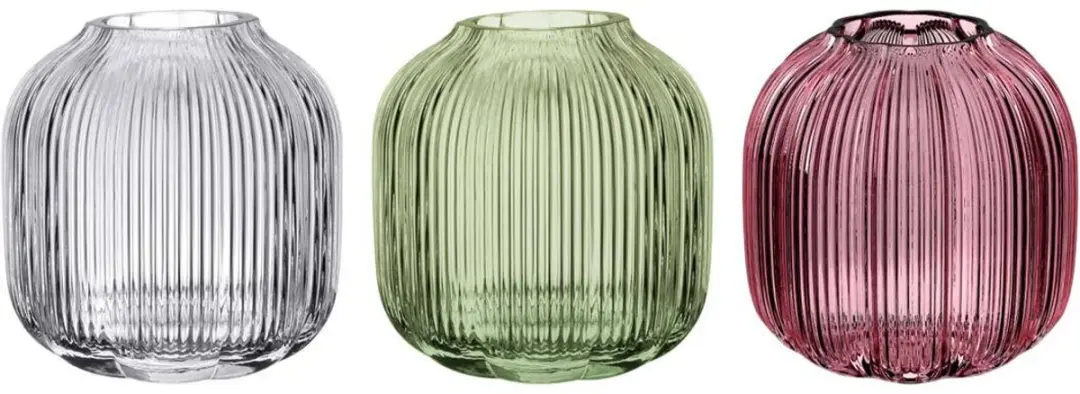 Vasen-Set Fleur 11 cm Set van 3